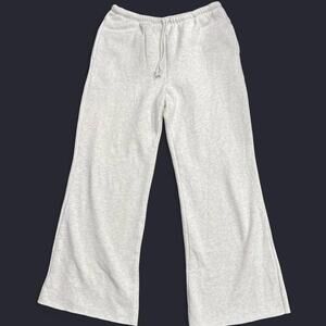 Wild Fable Cozy Wide-Leg Sweatpants | Gray | Medium